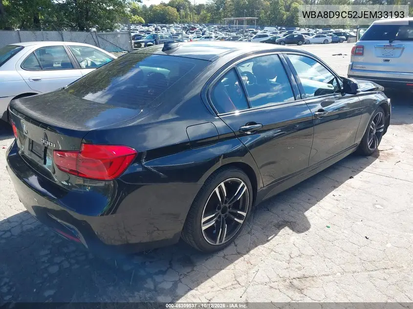 2018 BMW 3ER VIN WBA8D9C52JEM33193 — фото 4
