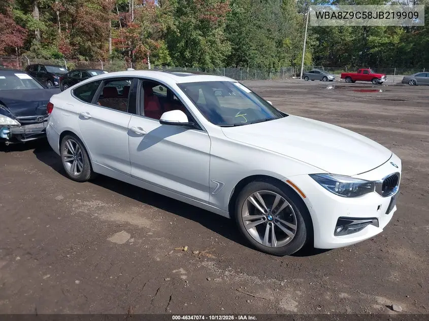 BMW 3ER 2018, VIN WBA8Z9C58JB219909