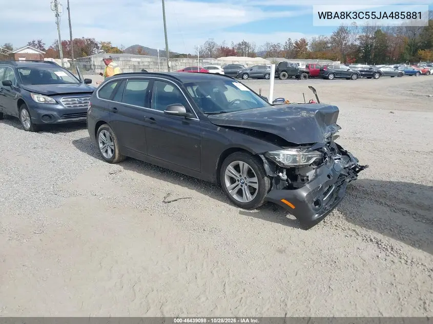 BMW 3ER 2018, VIN WBA8K3C55JA485881