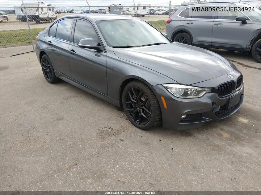 BMW 3ER 2018, VIN WBA8D9C56JEB34924