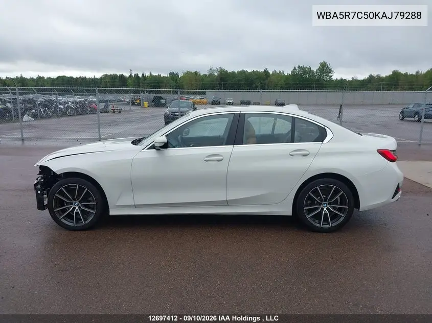 2019 BMW 3ER VIN WBA5R7C50KAJ79288 — фото 15