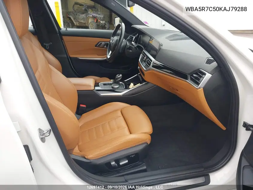 2019 BMW 3ER VIN WBA5R7C50KAJ79288 — фото 5
