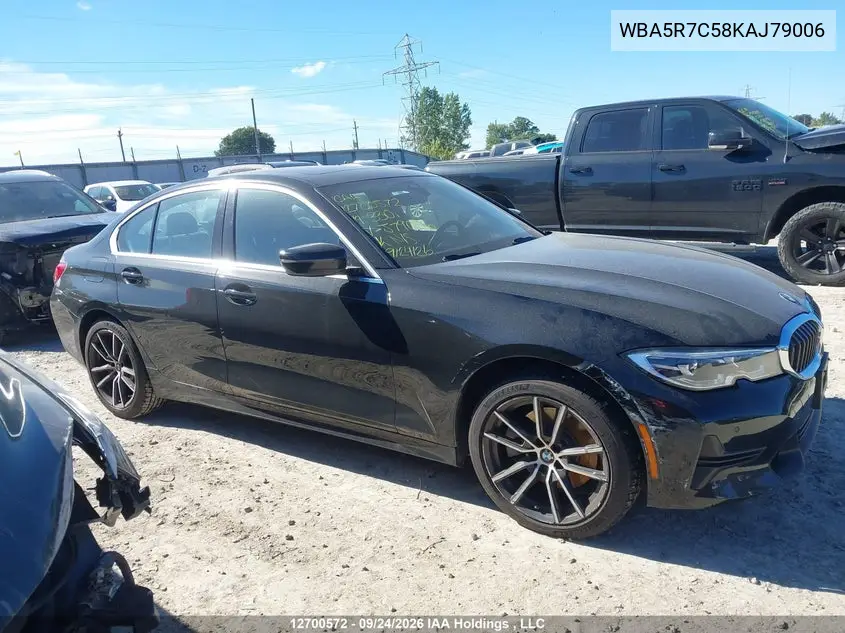 2019 BMW 3ER VIN WBA5R7C58KAJ79006 — фото 13