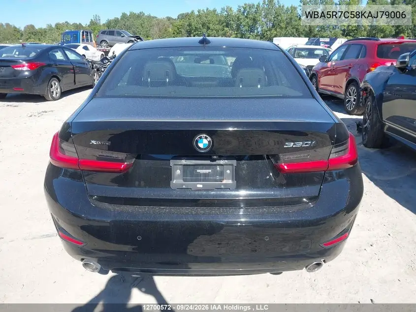 2019 BMW 3ER VIN WBA5R7C58KAJ79006 — фото 16