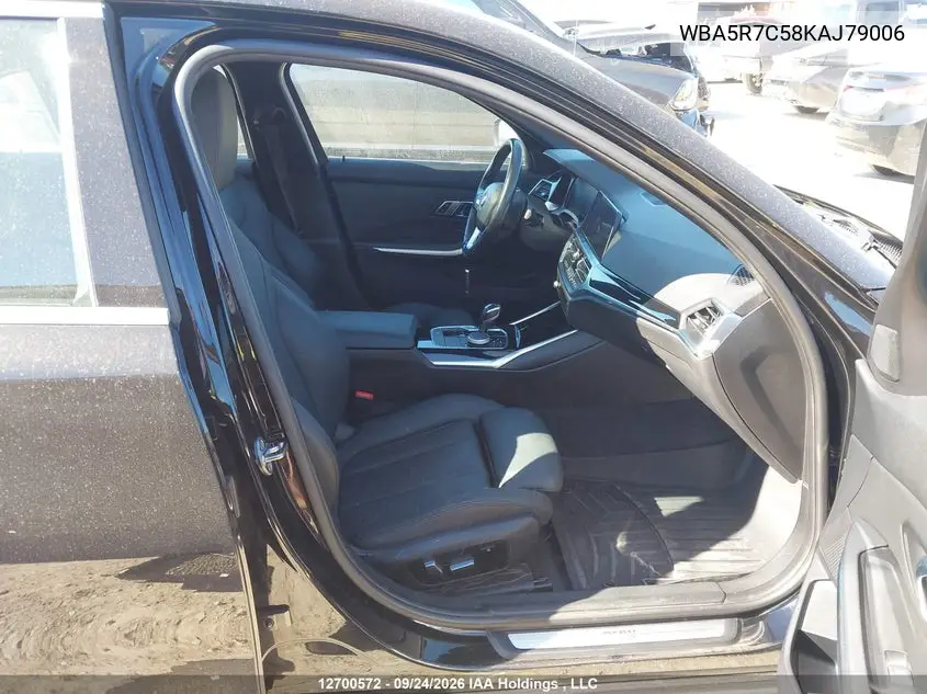 2019 BMW 3ER VIN WBA5R7C58KAJ79006 — фото 5