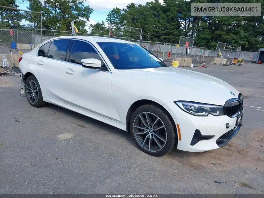 BMW 3ER 2019, VIN 3MW5R1J58K8A04461