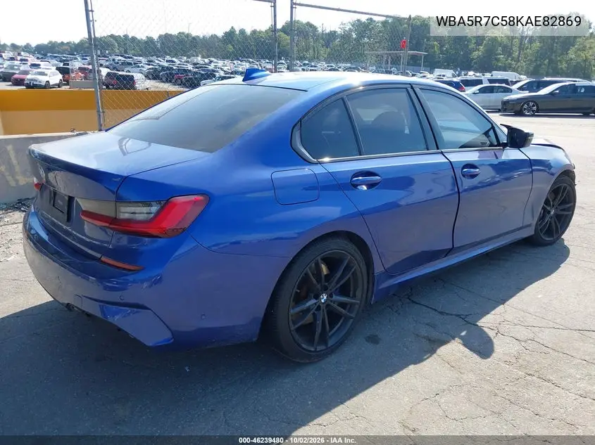 2019 BMW 3ER VIN WBA5R7C58KAE82869 — фото 4
