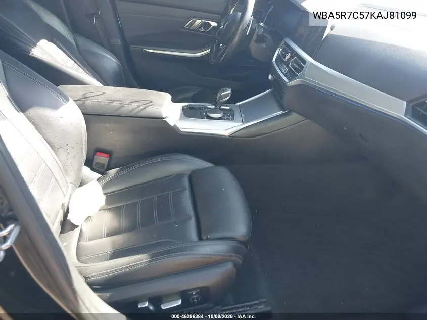 2019 BMW 3ER VIN WBA5R7C57KAJ81099 — фото 5