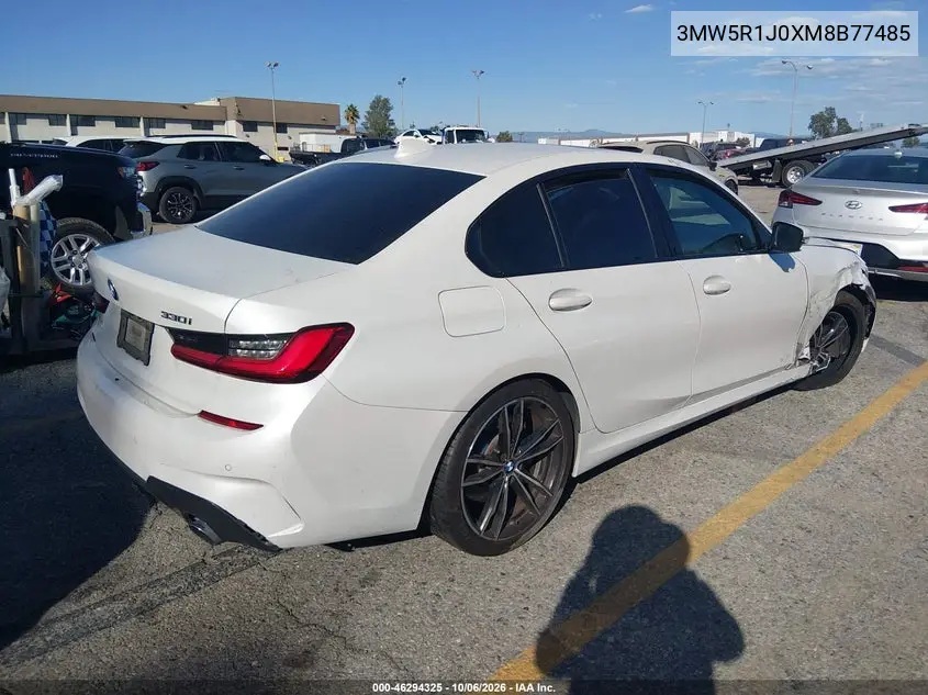 2021 BMW 3ER VIN 3MW5R1J0XM8B77485 — фото 4