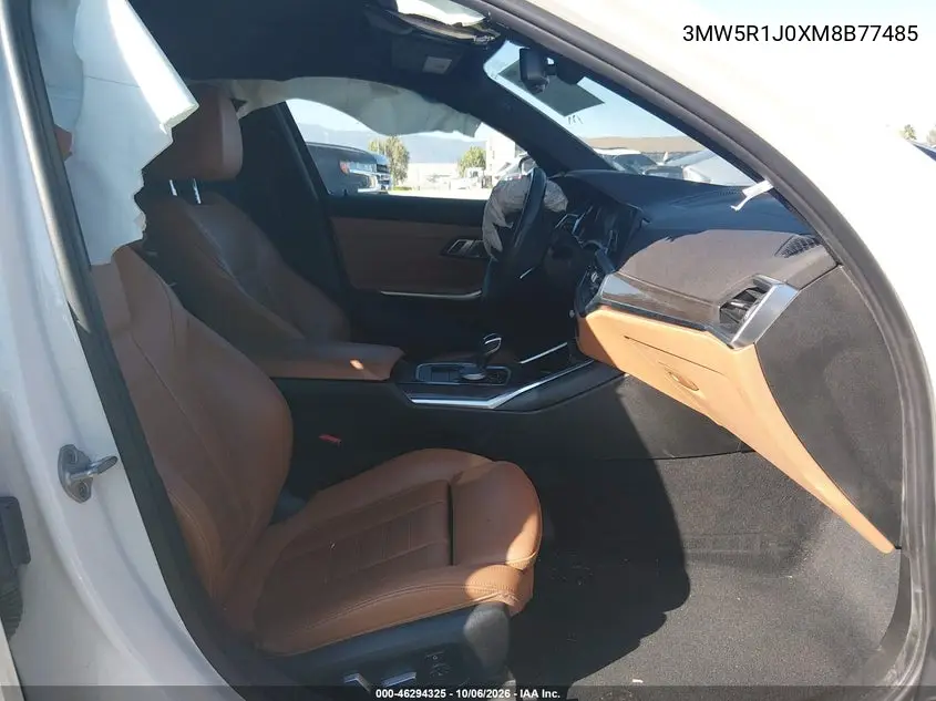 2021 BMW 3ER VIN 3MW5R1J0XM8B77485 — фото 5