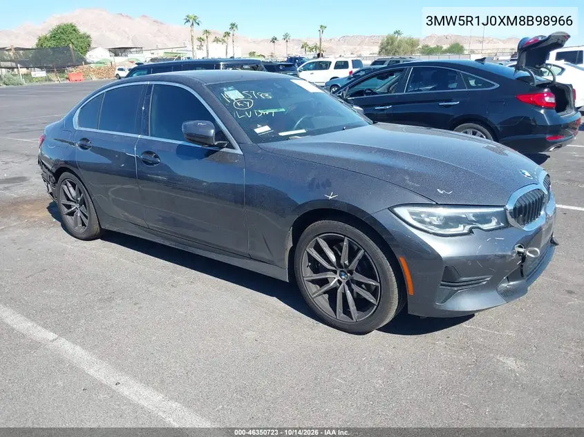 BMW 3ER 2021, VIN 3MW5R1J0XM8B98966