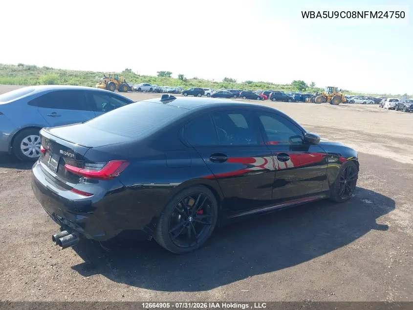 2022 BMW 3ER VIN WBA5U9C08NFM24750 — фото 13