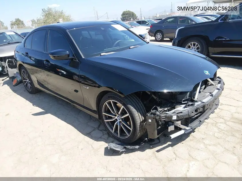 BMW 3ER 2022, VIN 3MW5P7J04N8C56208