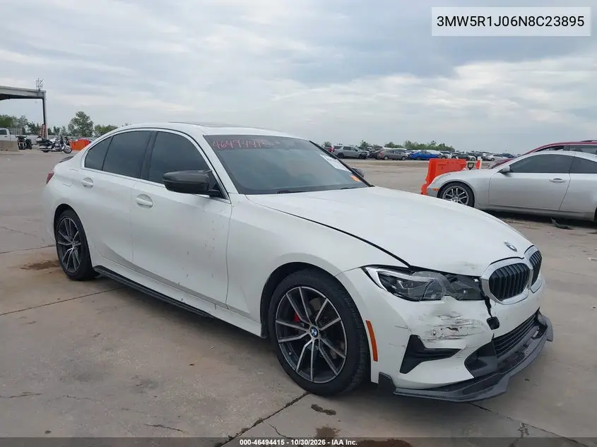 BMW 3ER 2022, VIN 3MW5R1J06N8C23895