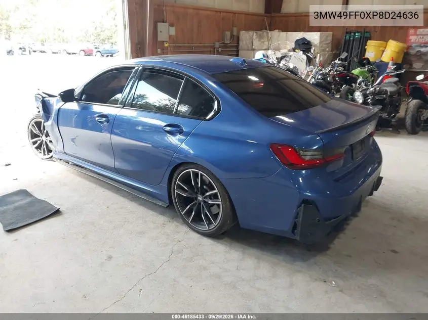 2023 BMW 3ER VIN 3MW49FF0XP8D24636 — фото 3