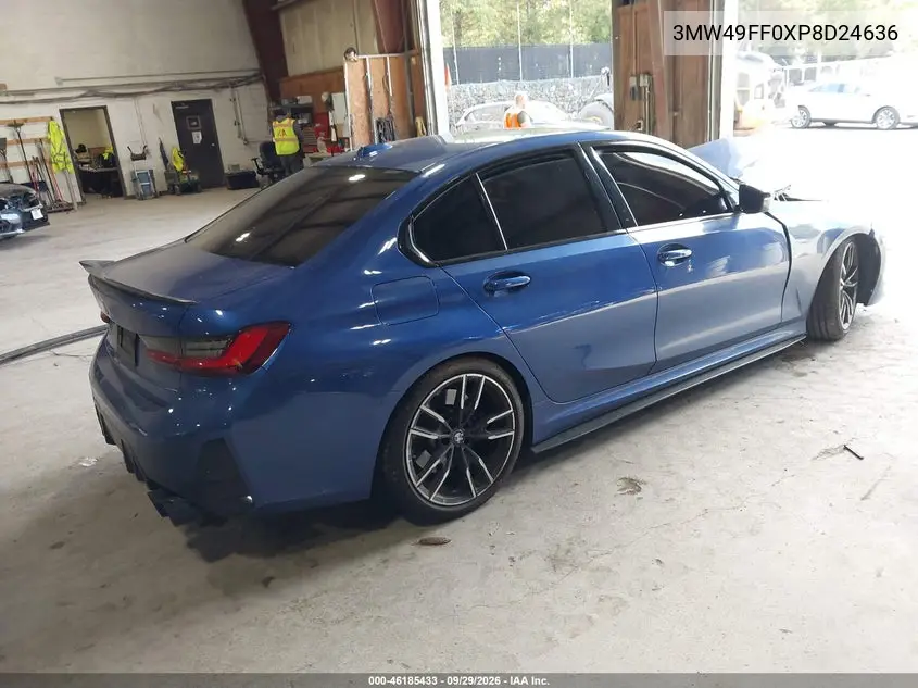 2023 BMW 3ER VIN 3MW49FF0XP8D24636 — фото 4