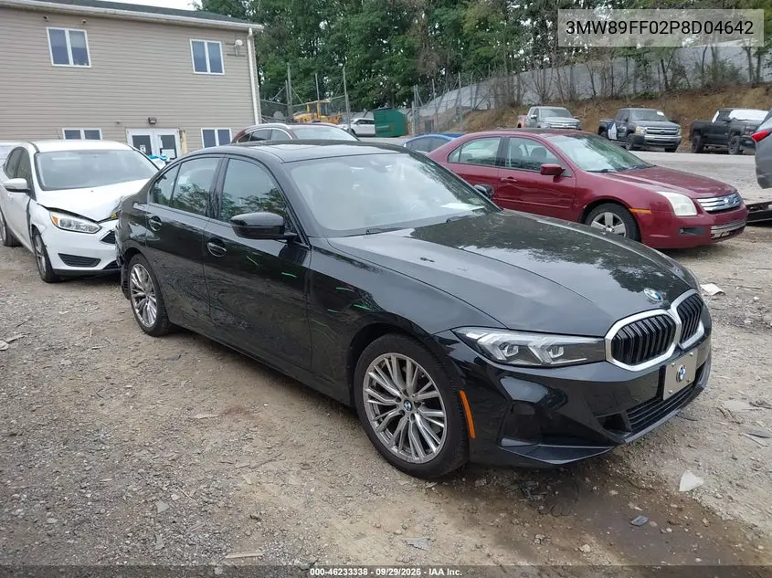 BMW 3ER 2023, VIN 3MW89FF02P8D04642