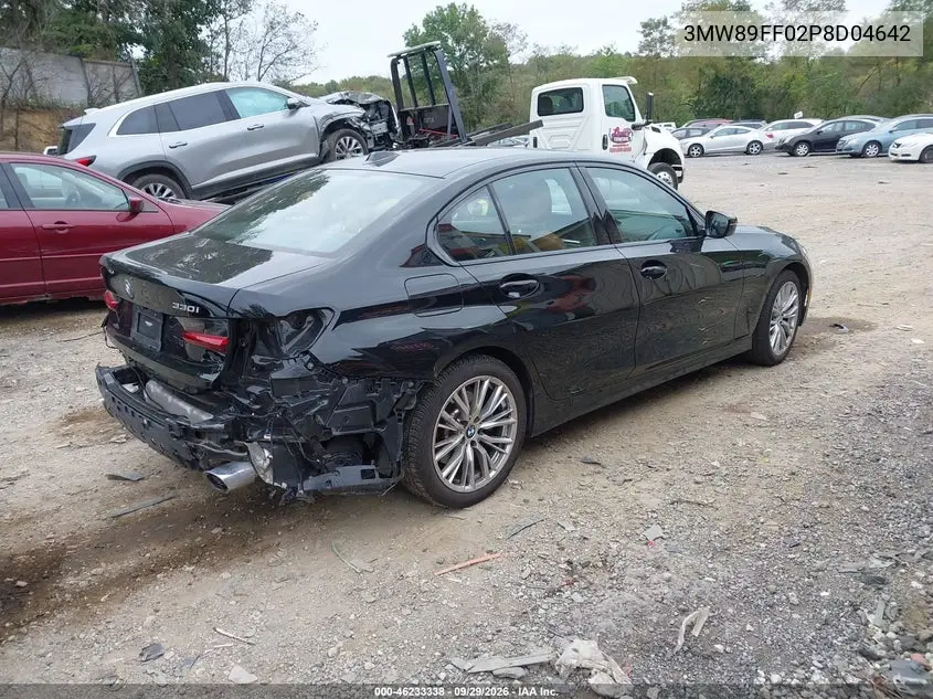 2023 BMW 3ER VIN 3MW89FF02P8D04642 — фото 4