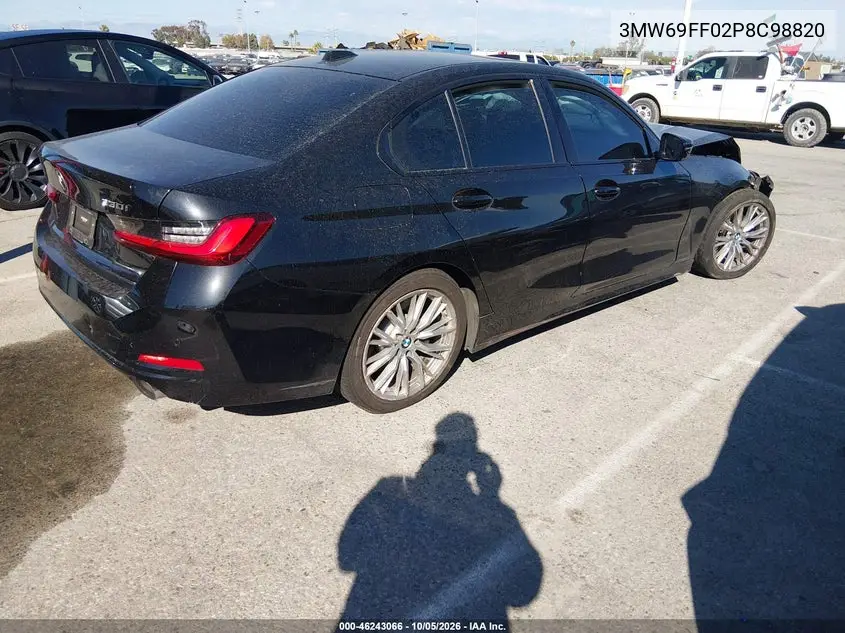 2023 BMW 3ER VIN 3MW69FF02P8C98820 — фото 4