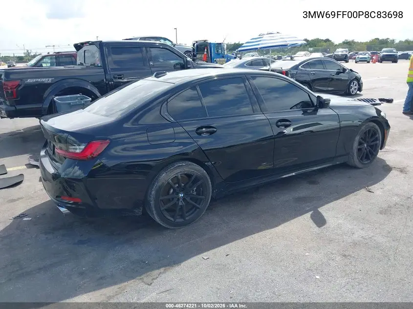 2023 BMW 3ER VIN 3MW69FF00P8C83698 — фото 4