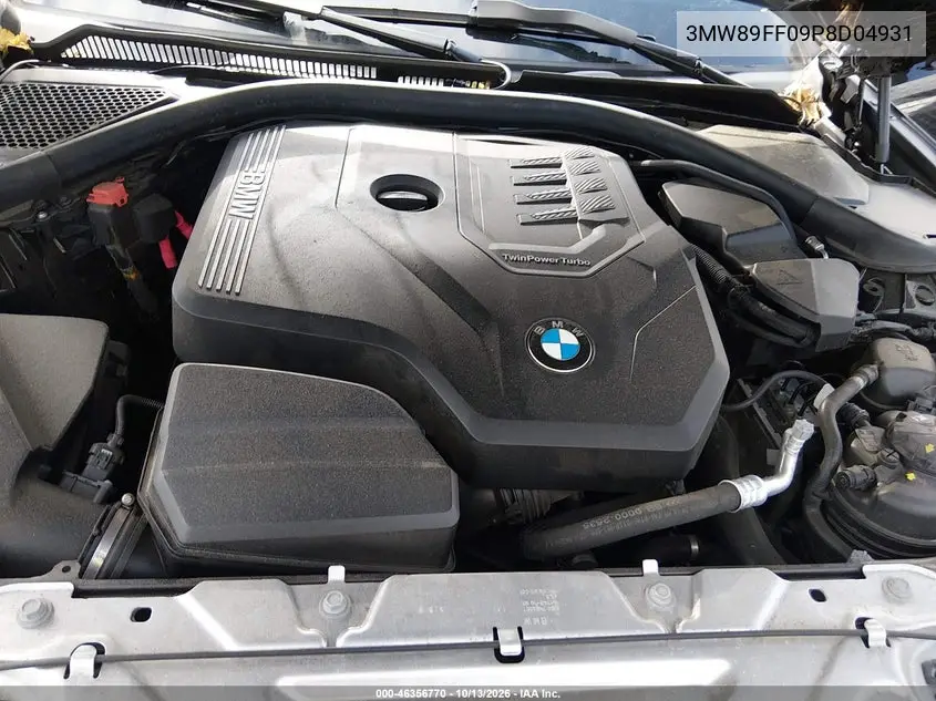 2023 BMW 3ER VIN 3MW89FF09P8D04931 — фото 10