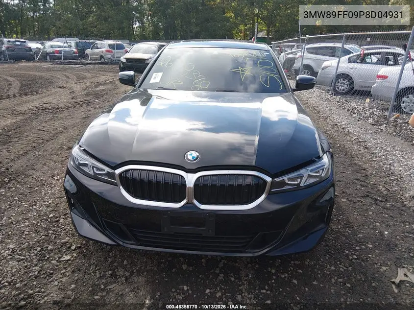 2023 BMW 3ER VIN 3MW89FF09P8D04931 — фото 12