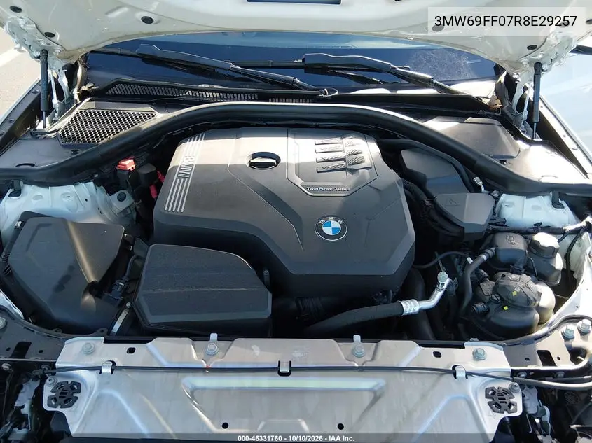 2024 BMW 3ER VIN 3MW69FF07R8E29257 — фото 11