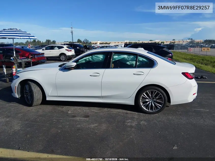 BMW 3ER 2024, VIN 3MW69FF07R8E29257