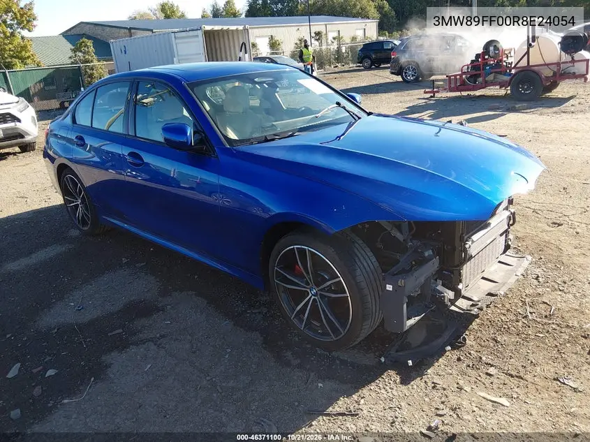 BMW 3ER 2024, VIN 3MW89FF00R8E24054