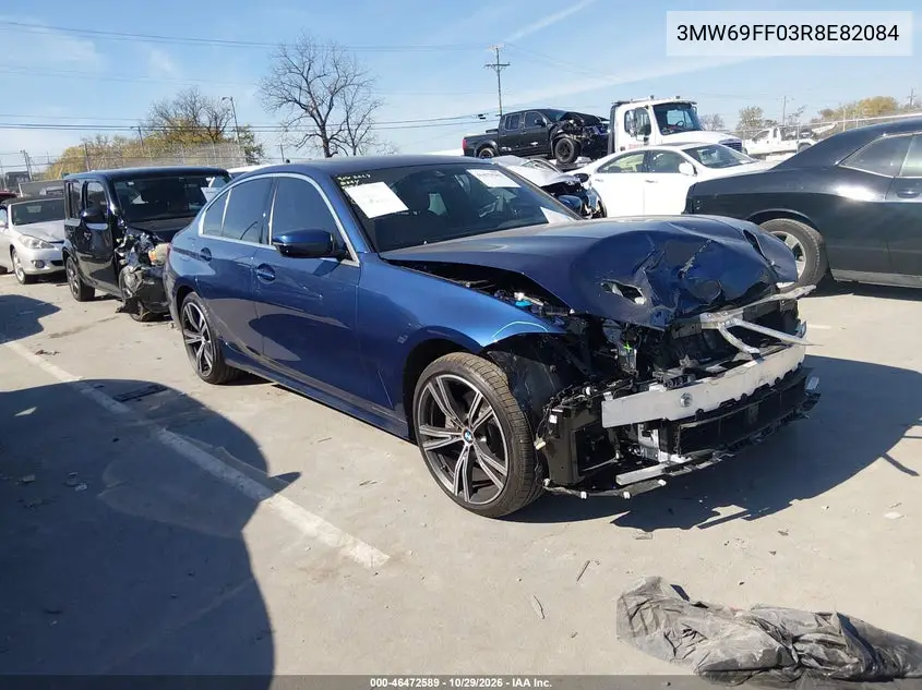 BMW 3ER 2024, VIN 3MW69FF03R8E82084