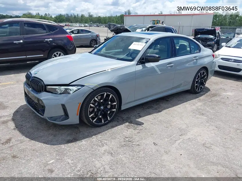 2025 BMW 3ER VIN 3MW69CW08S8F03645 — фото 2
