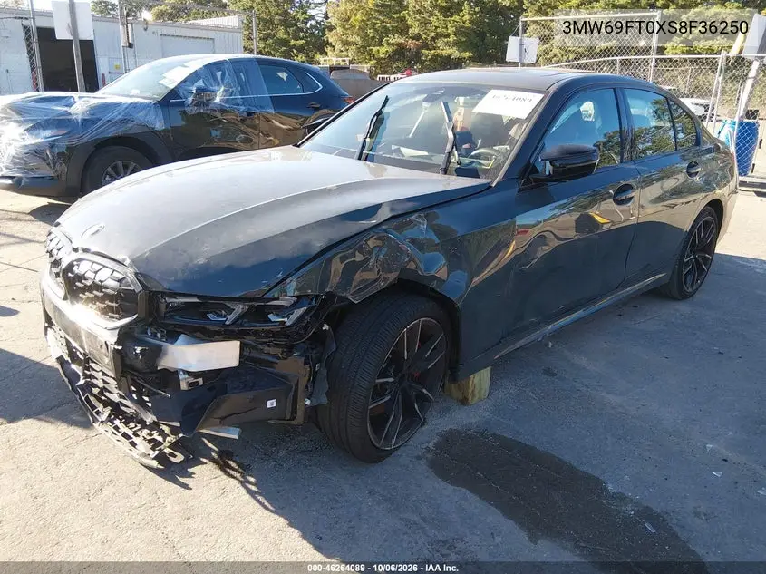2025 BMW 3ER VIN 3MW69FT0XS8F36250 — фото 2