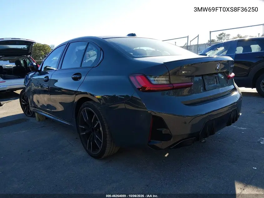 2025 BMW 3ER VIN 3MW69FT0XS8F36250 — фото 3