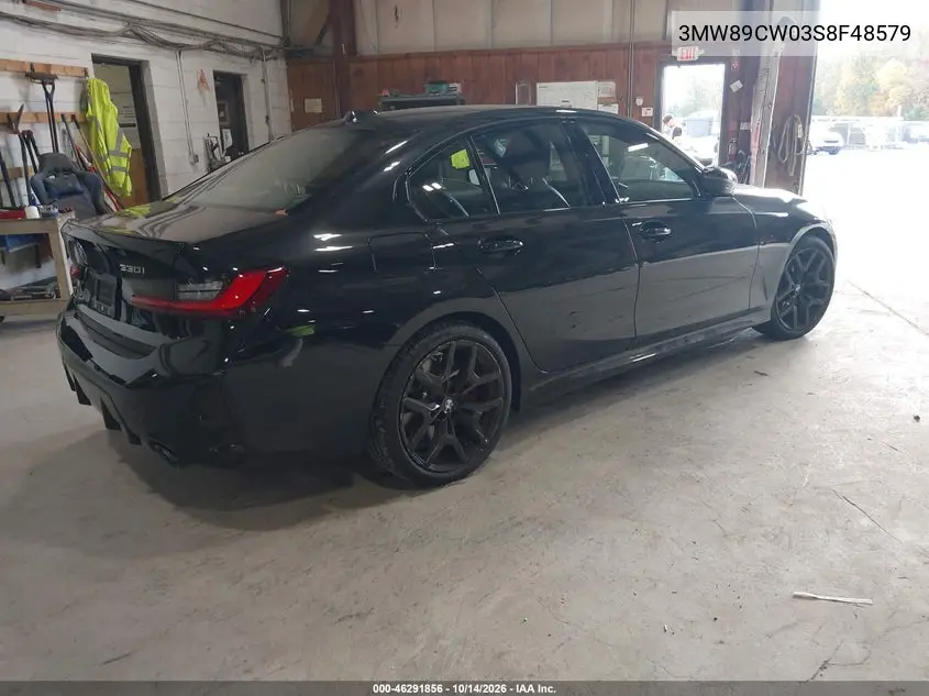 2025 BMW 3ER VIN 3MW89CW03S8F48579 — фото 4