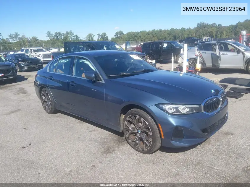 BMW 3ER 2025, VIN 3MW69CW03S8F23964