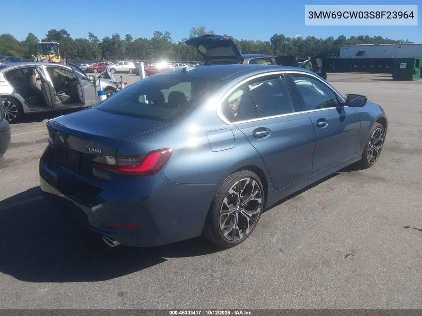 2025 BMW 3ER VIN 3MW69CW03S8F23964 — фото 4
