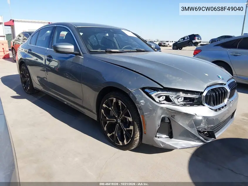 BMW 3ER 2025, VIN 3MW69CW06S8F49040