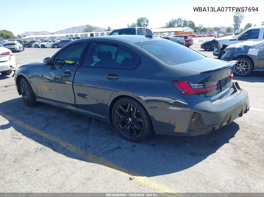 2026 BMW 3ER VIN WBA13LA07TFW57694 — фото 3