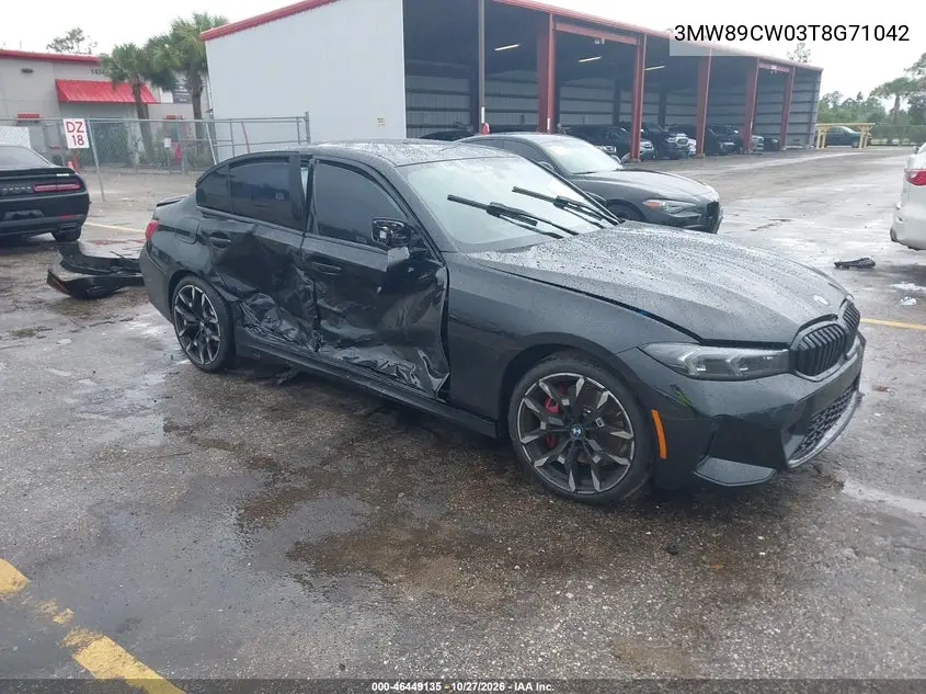BMW 3ER 2026, VIN 3MW89CW03T8G71042
