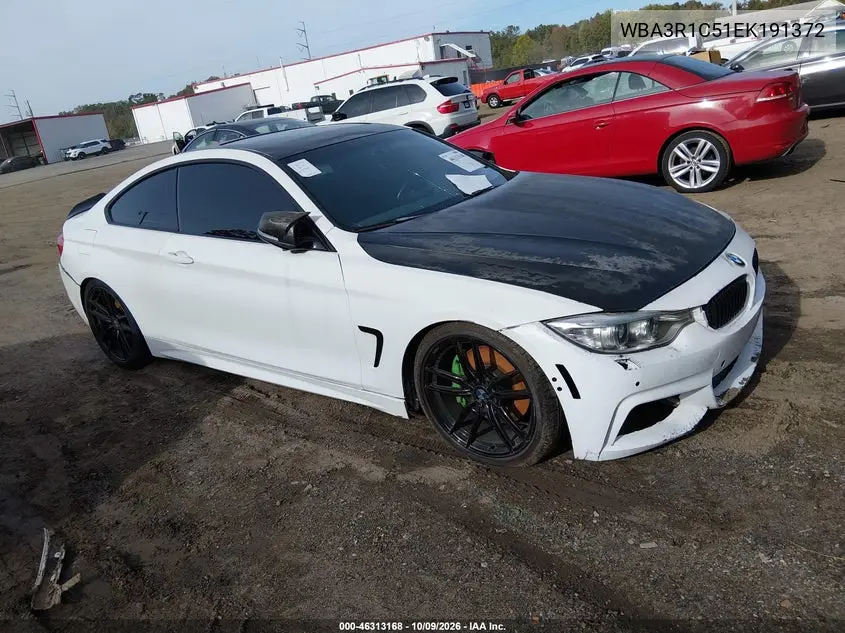BMW 4ER 2014, VIN WBA3R1C51EK191372