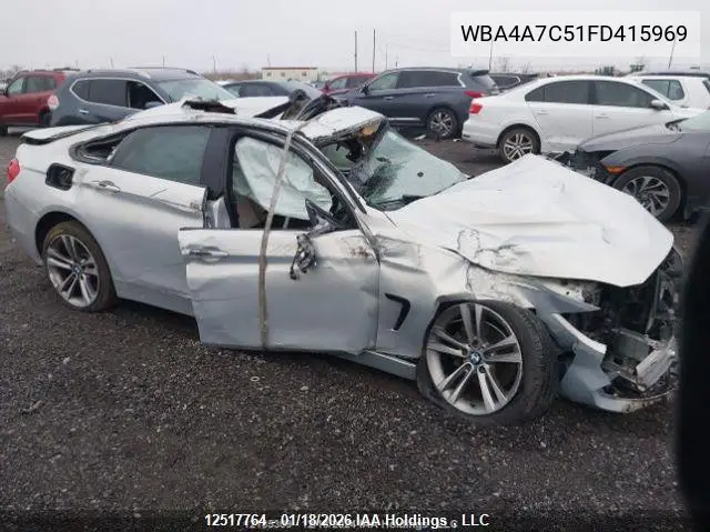 2015 BMW 4ER VIN WBA4A7C51FD415969 — фото 12