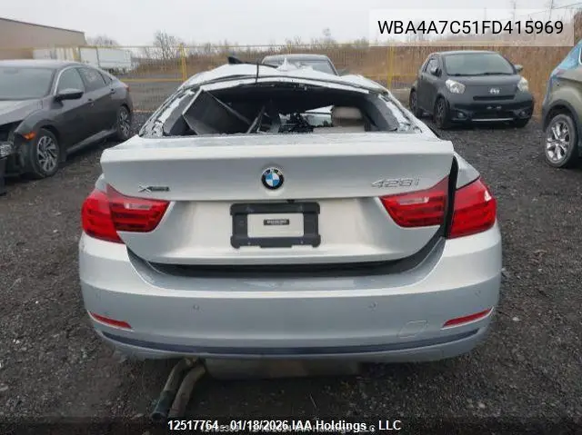 2015 BMW 4ER VIN WBA4A7C51FD415969 — фото 15