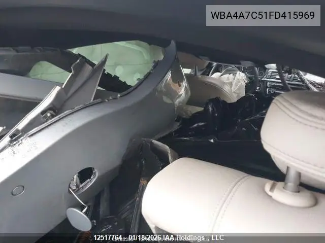 2015 BMW 4ER VIN WBA4A7C51FD415969 — фото 8