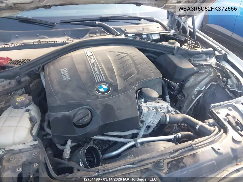 2015 BMW 4ER VIN WBA3R5C52FK372666 — фото 10