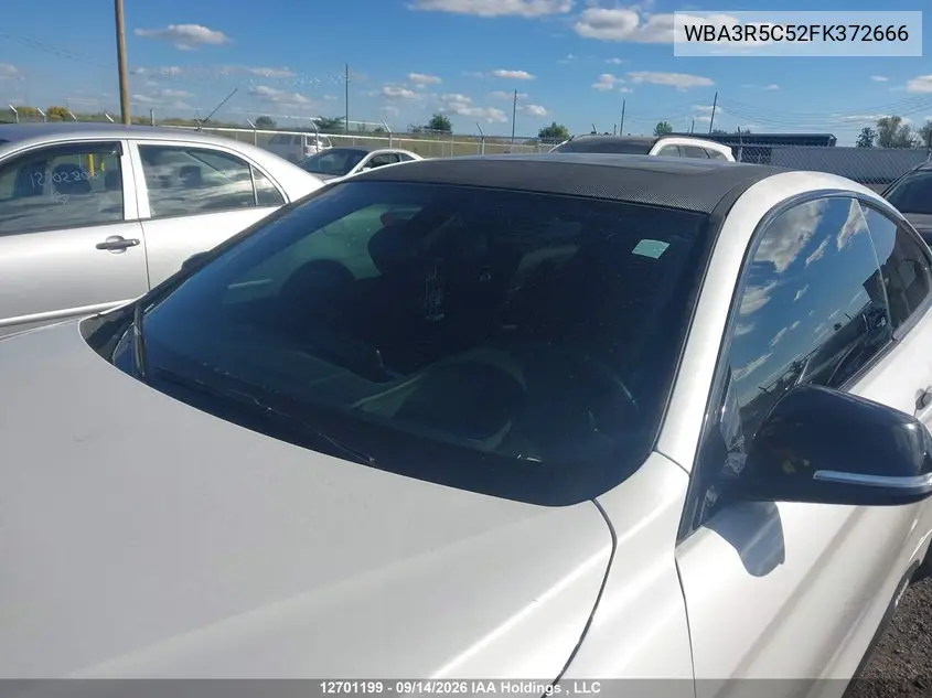2015 BMW 4ER VIN WBA3R5C52FK372666 — фото 18