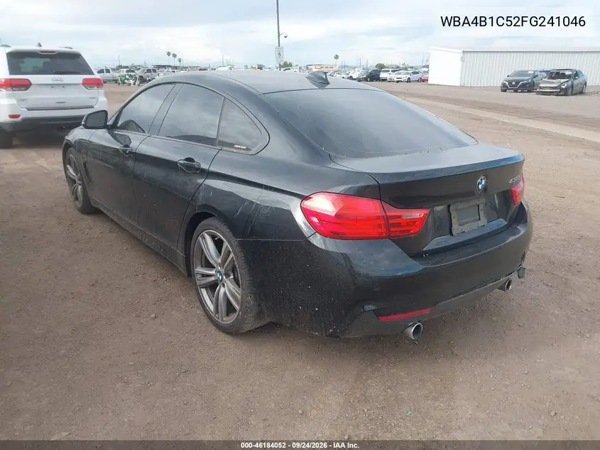 2015 BMW 4ER VIN WBA4B1C52FG241046 — фото 3