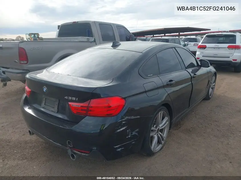2015 BMW 4ER VIN WBA4B1C52FG241046 — фото 4