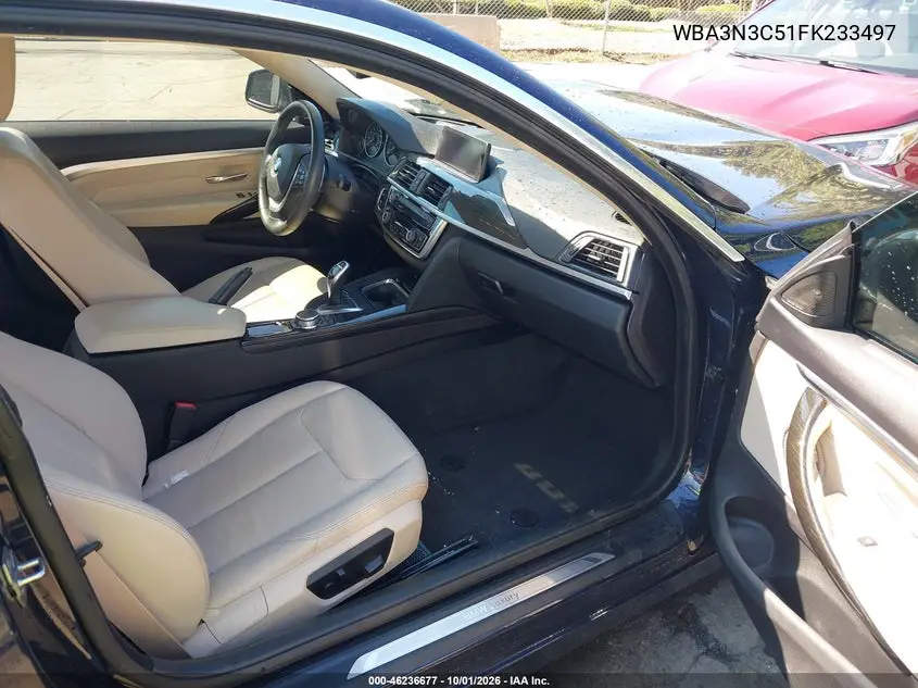 2015 BMW 4ER VIN WBA3N3C51FK233497 — фото 5