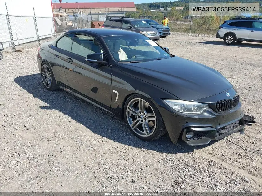 BMW 4ER 2015, VIN WBA3T3C55FP939414