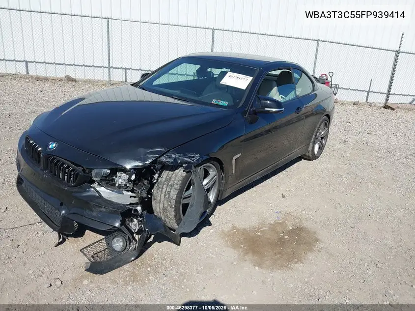 2015 BMW 4ER VIN WBA3T3C55FP939414 — фото 2